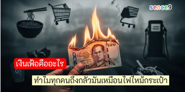 เงินเฟ้อคืออะไร แล้วทำไมทุกคนถึงกลัวมันเหมือนไฟไหม้กระเป๋า
