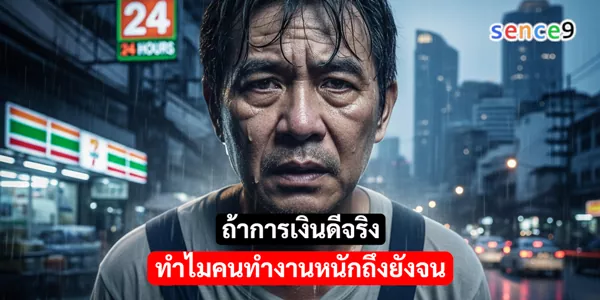 ถ้าการเงินดีจริง ทำไมคนทำงานหนักถึงยังจน