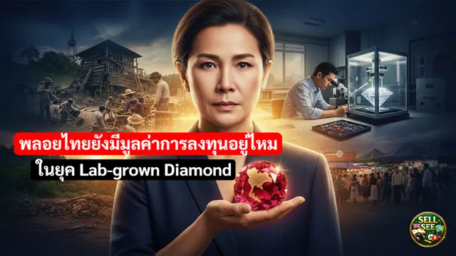 พลอยไทยยังมีมูลค่าการลงทุนอยู่ไหมในยุค Lab-grown Diamond