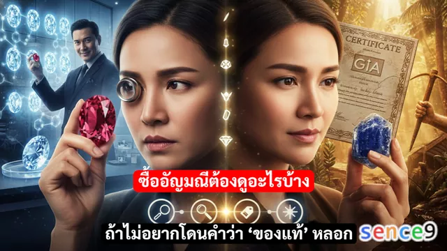 ซื้ออัญมณีต้องดูอะไรบ้าง ถ้าไม่อยากโดนคำว่า ของแท้ หลอก